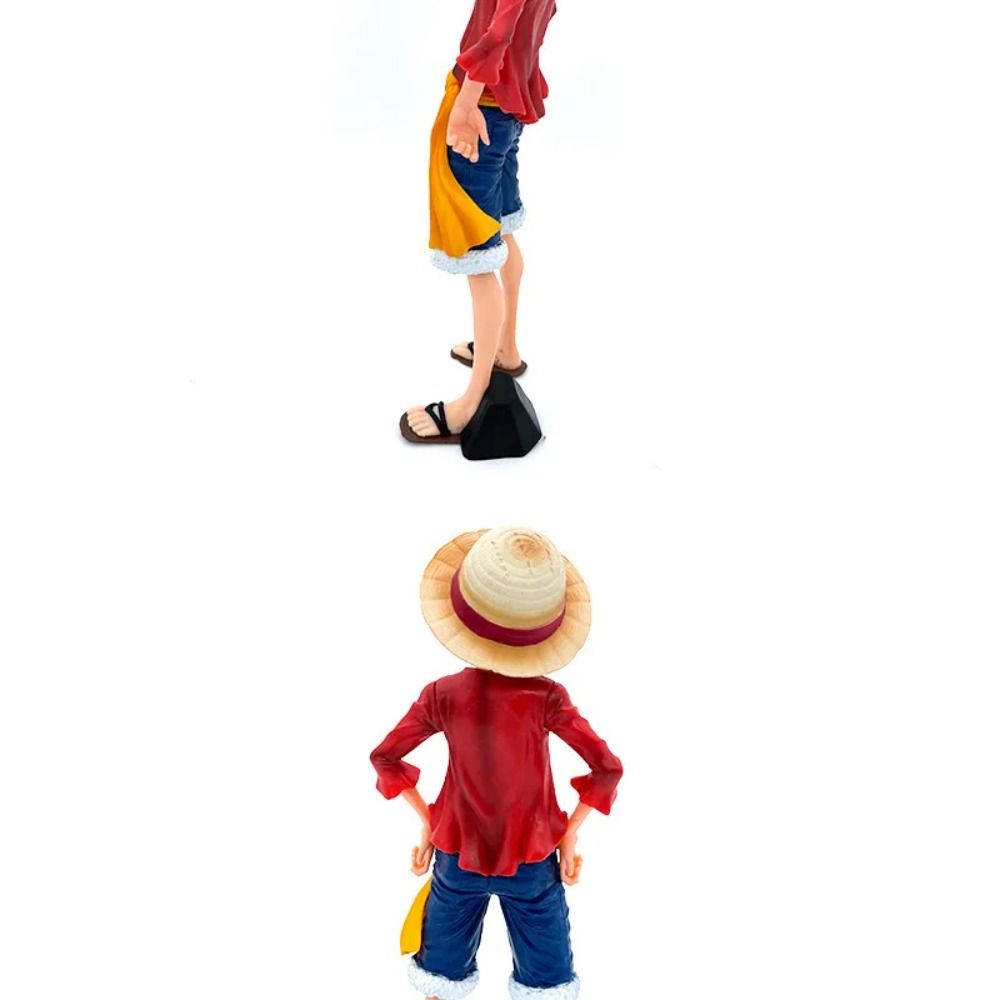 One Piece Monkey D Luffy Smiley Face Action Figure 27cm - Collectible Model Toy