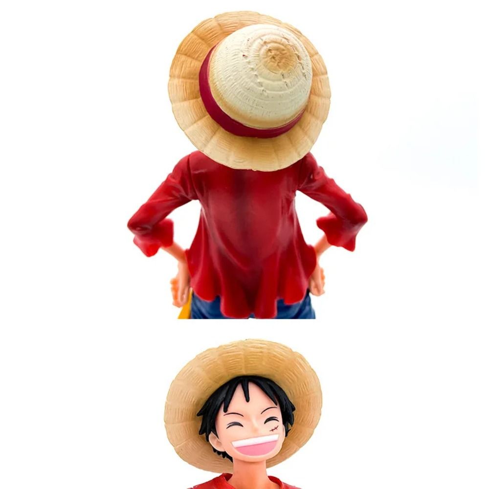 One Piece Monkey D Luffy Smiley Face Action Figure 27cm - Collectible Model Toy