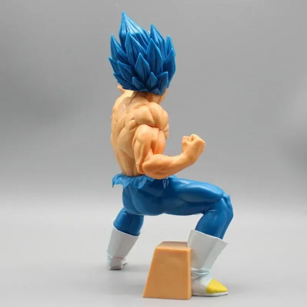 Dragon Ball Super Blue Vegeta Figure GK Super Saiyan God Statue - PVC Action Figurine Model