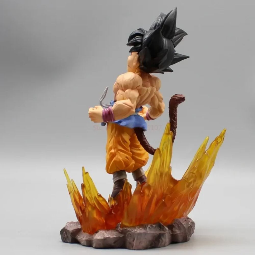 19cm Son Goku Cooler Figure GK Super Saiyan 4 PVC Action Figurine Model Toy