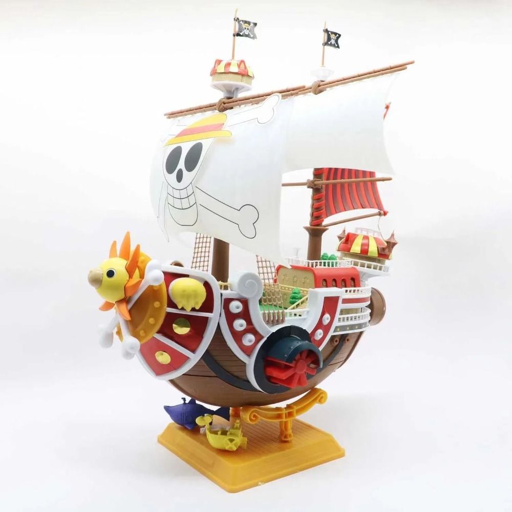 One Piece Anime Thousand Sunny Pirate Ship Figurine: Collectible Model Boat Toy Gift