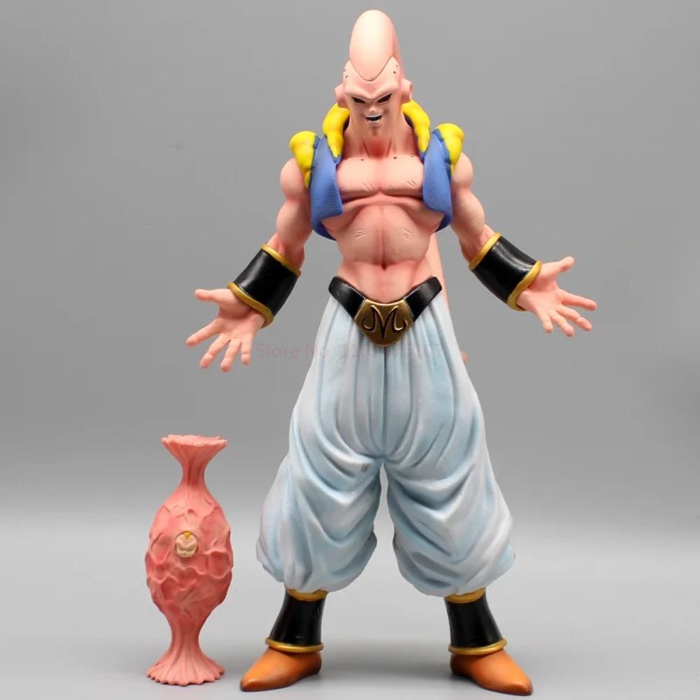 Anime Dragon Ball Z Super Saiyan Gotenks Majin Buu Figure GK Manga Statue Pvc Action Figurine