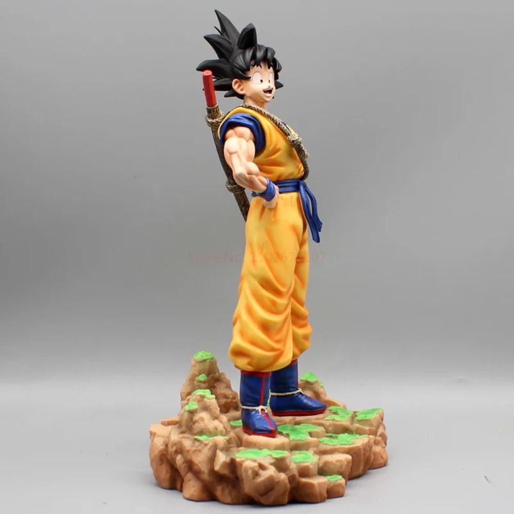 28.5cm Son Goku Super Saiyan Figure - Collectible Dragon Ball Manga Statue