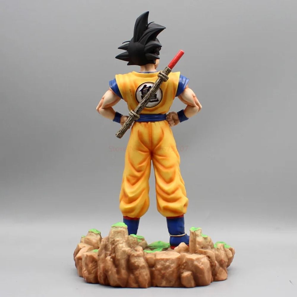 28.5cm Son Goku Super Saiyan Figure - Collectible Dragon Ball Manga Statue