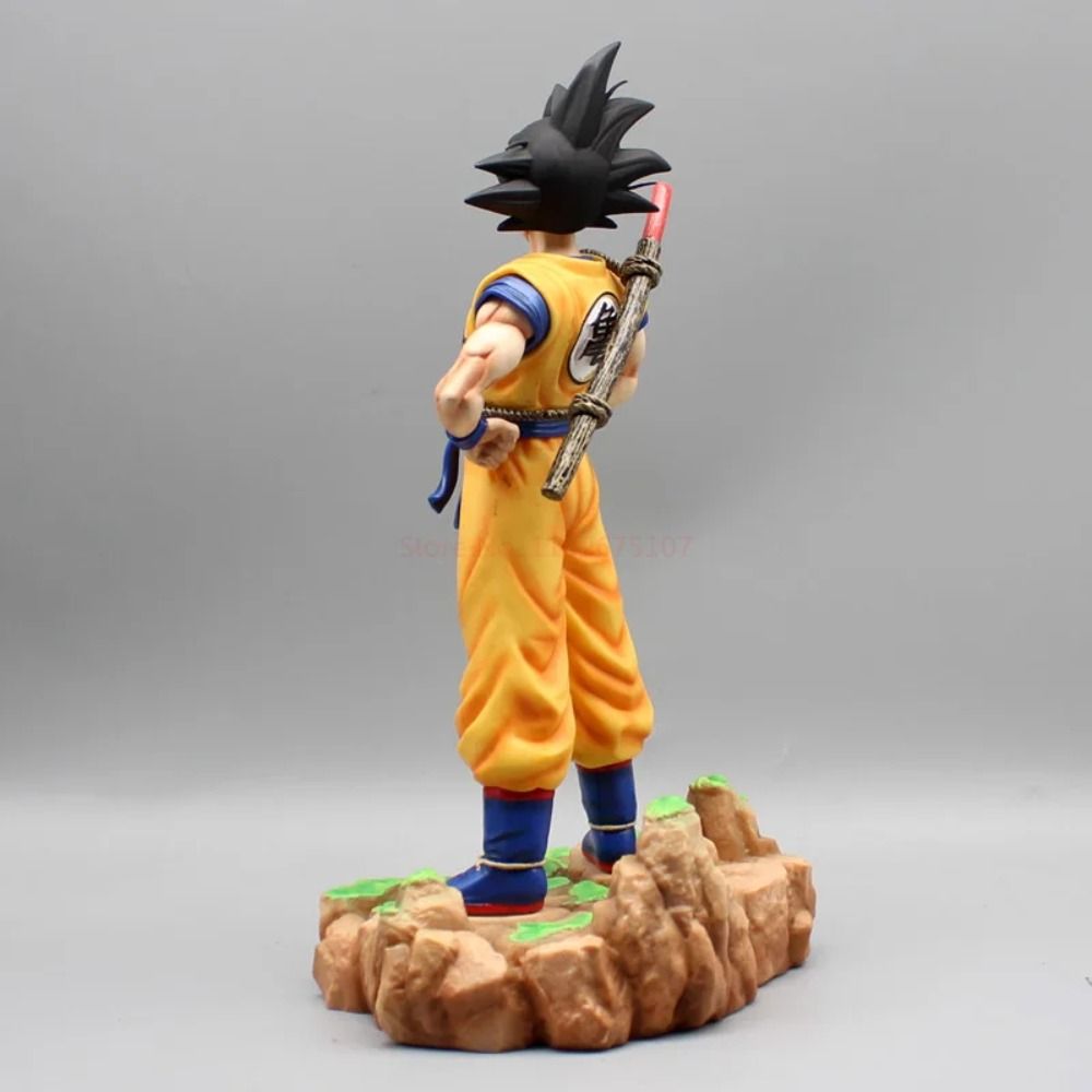 28.5cm Son Goku Super Saiyan Figure - Collectible Dragon Ball Manga Statue