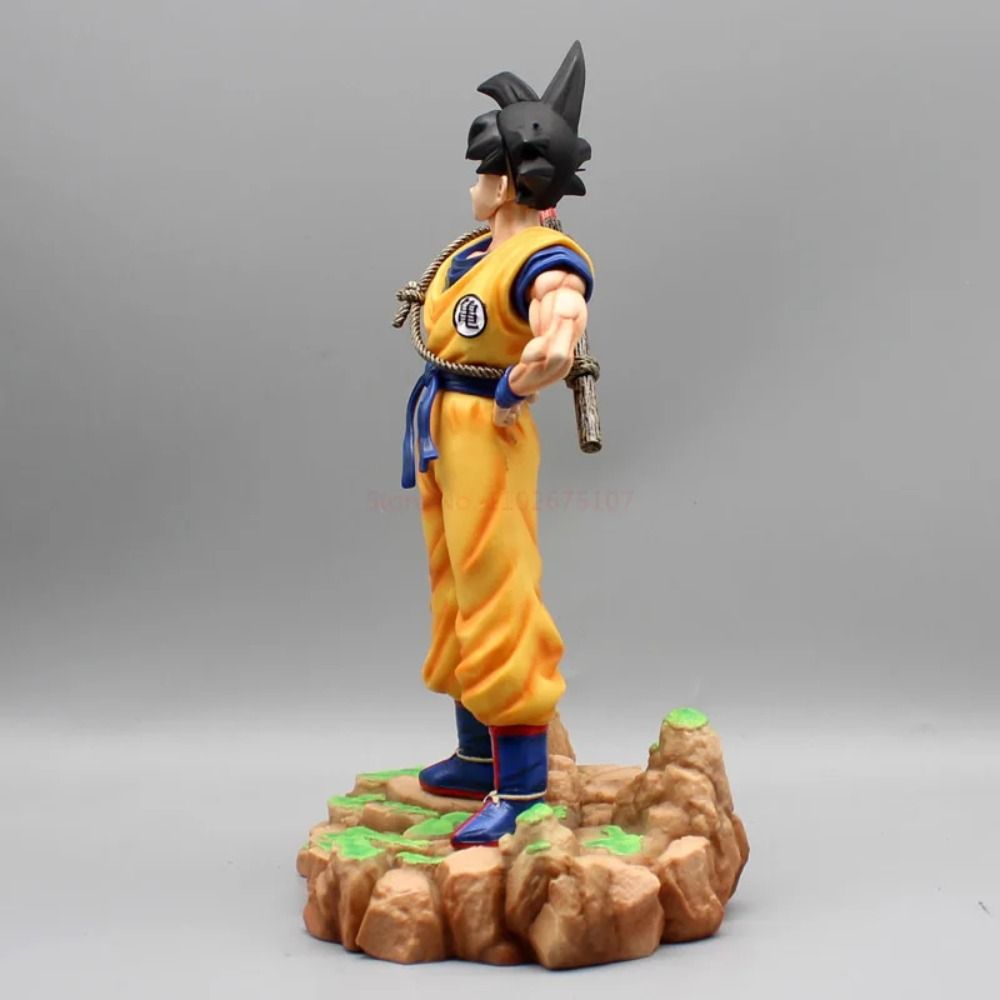 28.5cm Son Goku Super Saiyan Figure - Collectible Dragon Ball Manga Statue