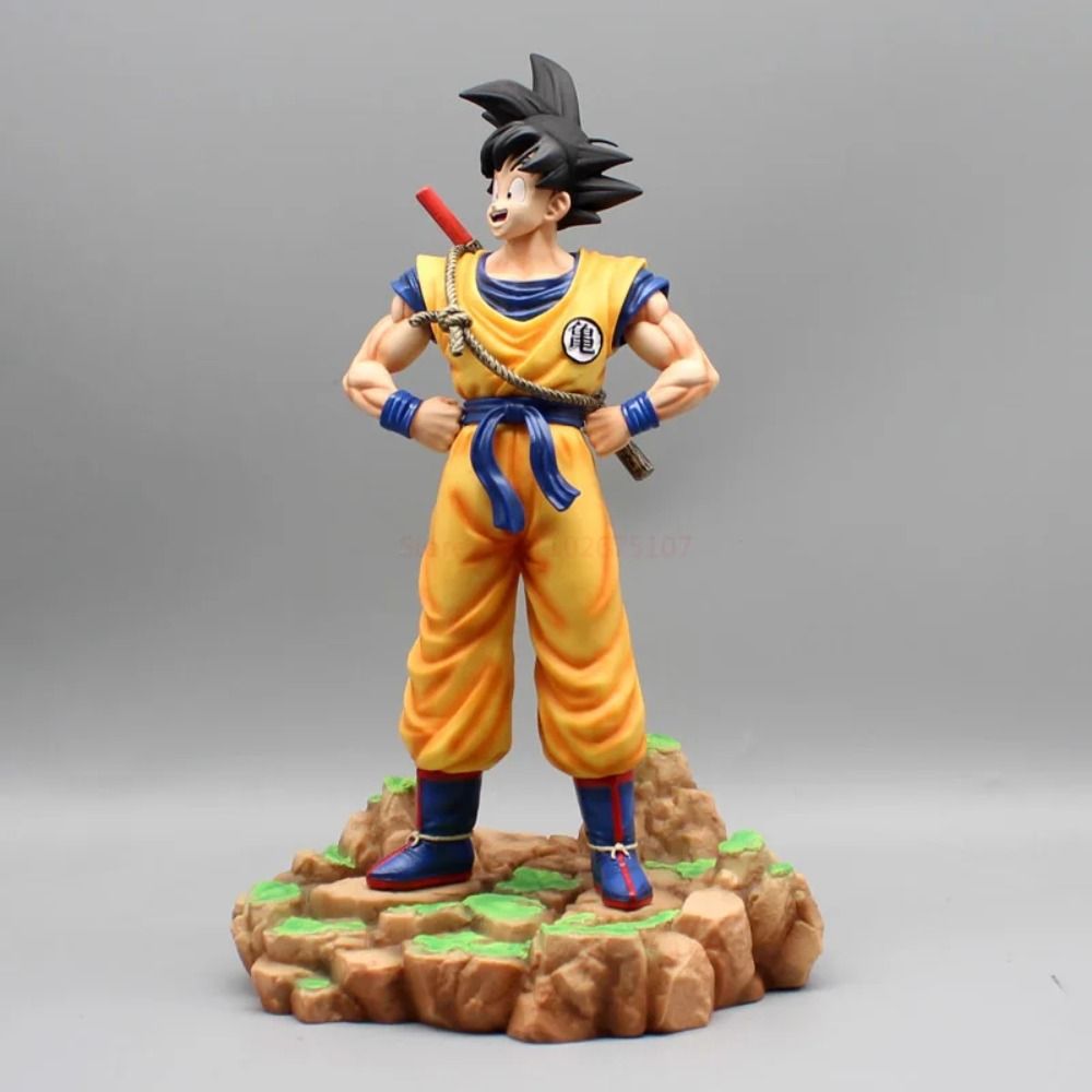 28.5cm Son Goku Super Saiyan Figure - Collectible Dragon Ball Manga Statue