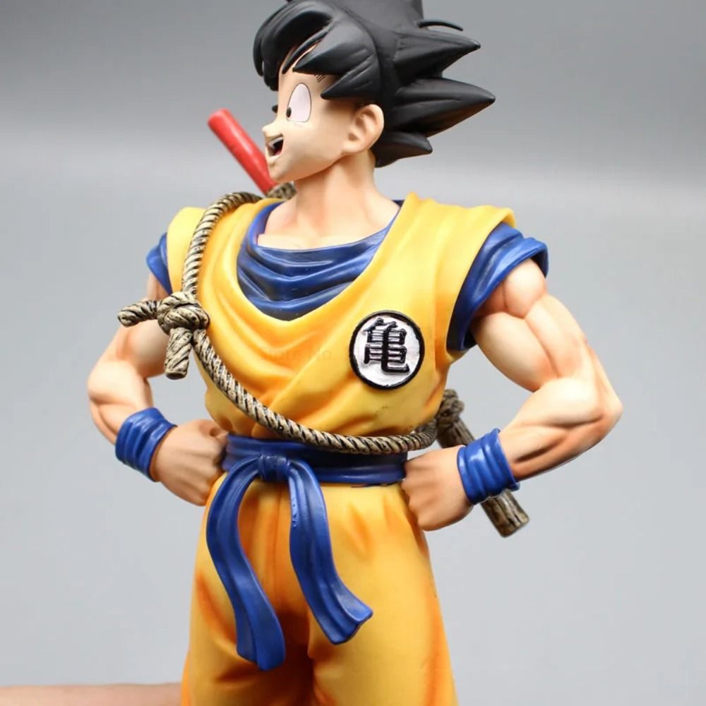 28.5cm Son Goku Super Saiyan Figure - Collectible Dragon Ball Manga Statue