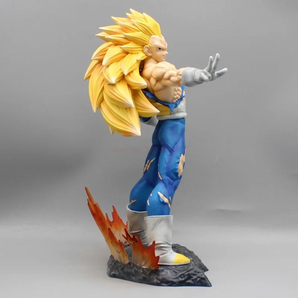 29cm Vegeta GK Super Saiyan 3 Dragon Ball Figure - Collectible Model Toy