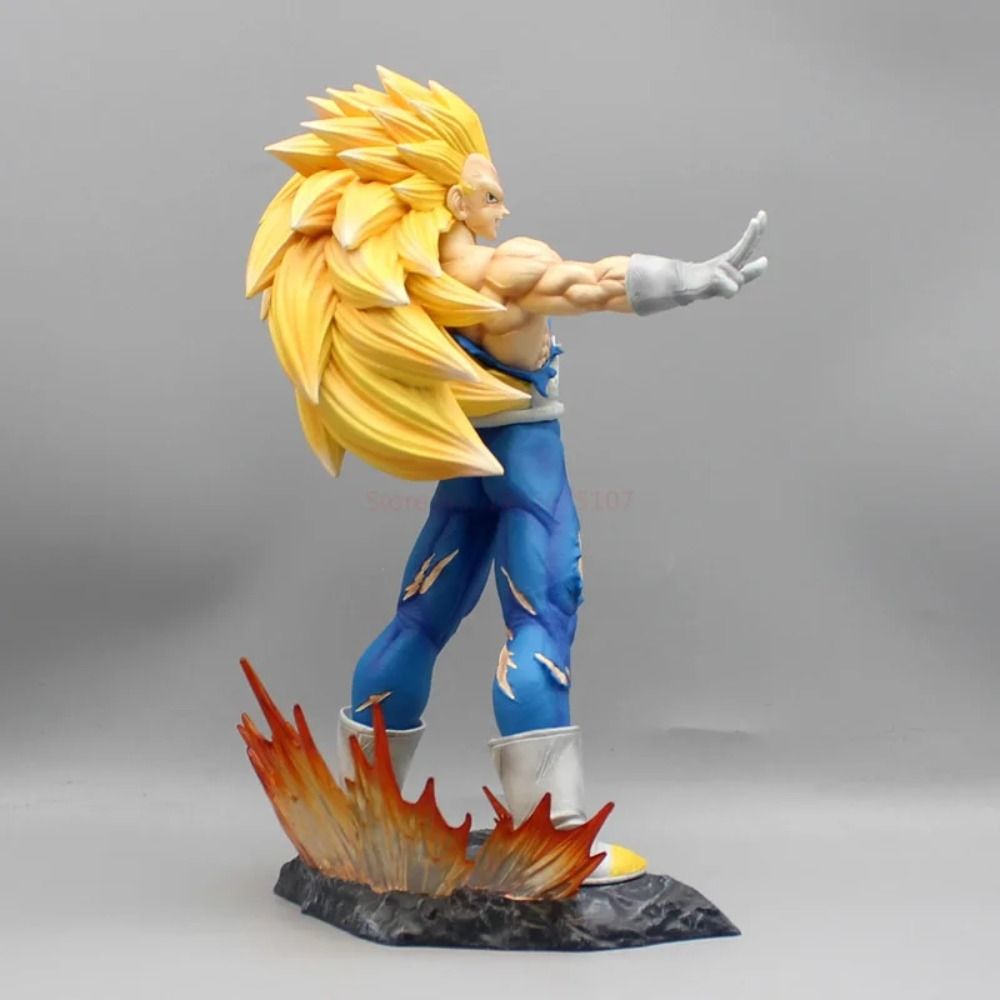 29cm Vegeta GK Super Saiyan 3 Dragon Ball Figure - Collectible Model Toy