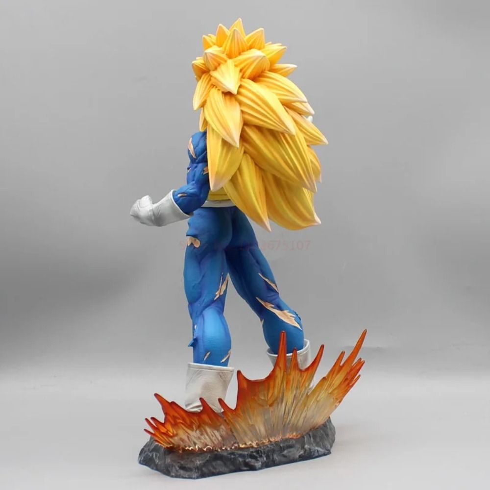 29cm Vegeta GK Super Saiyan 3 Dragon Ball Figure - Collectible Model Toy