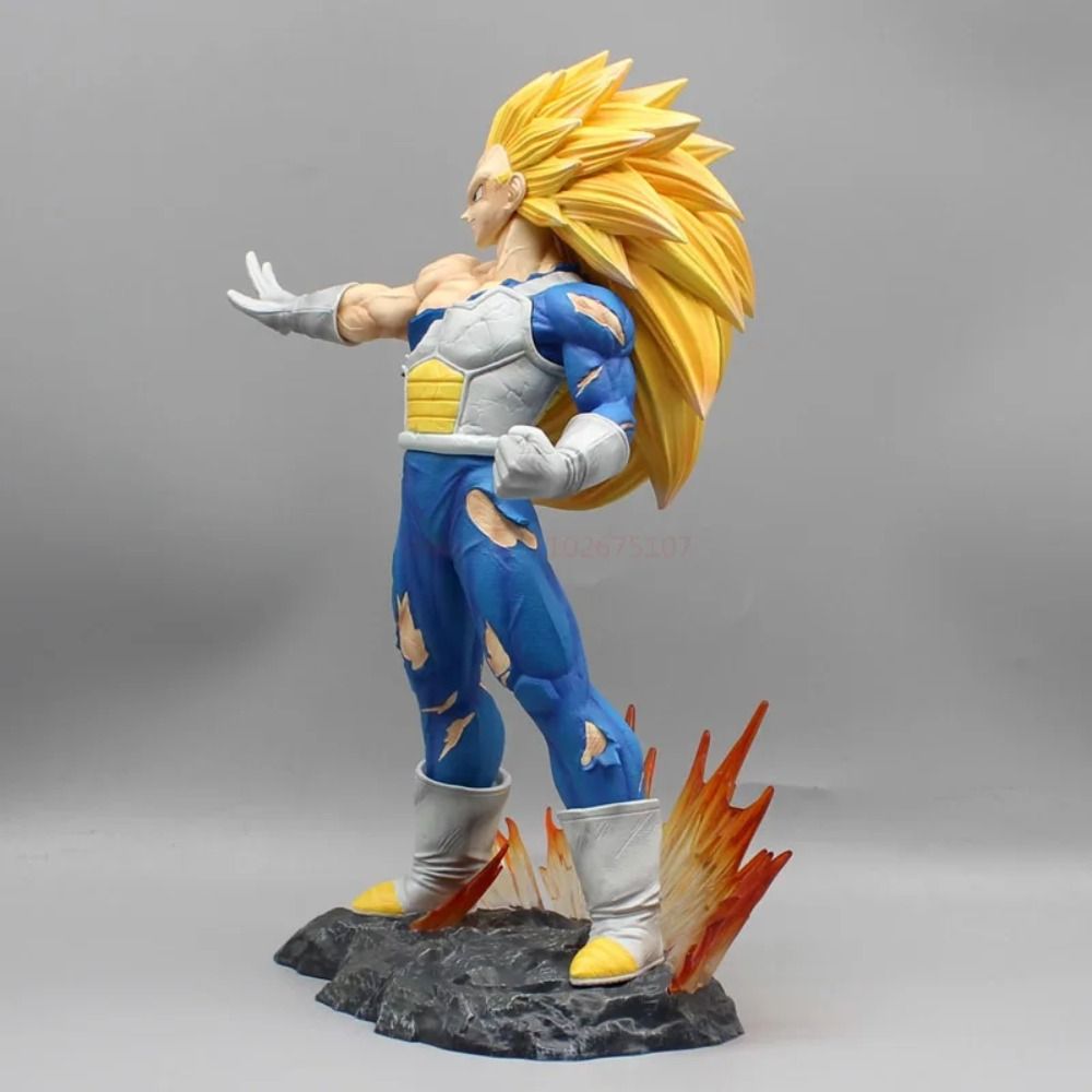 29cm Vegeta GK Super Saiyan 3 Dragon Ball Figure - Collectible Model Toy