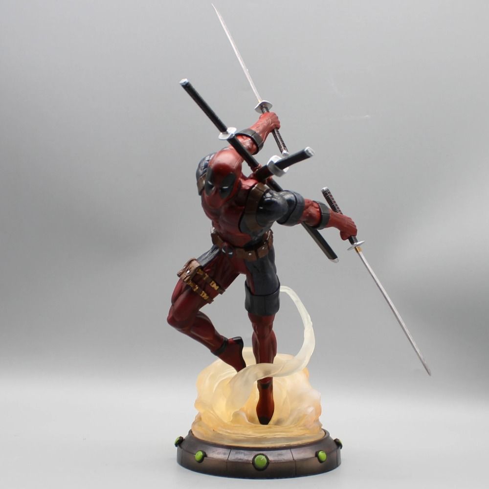 35.5cm Marvel Deadpool Anime Action Figure - Desktop Collection Model Figurine Toy