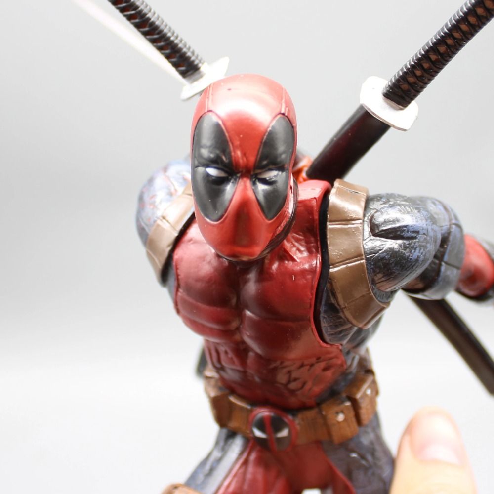 35.5cm Marvel Deadpool Anime Action Figure - Desktop Collection Model Figurine Toy