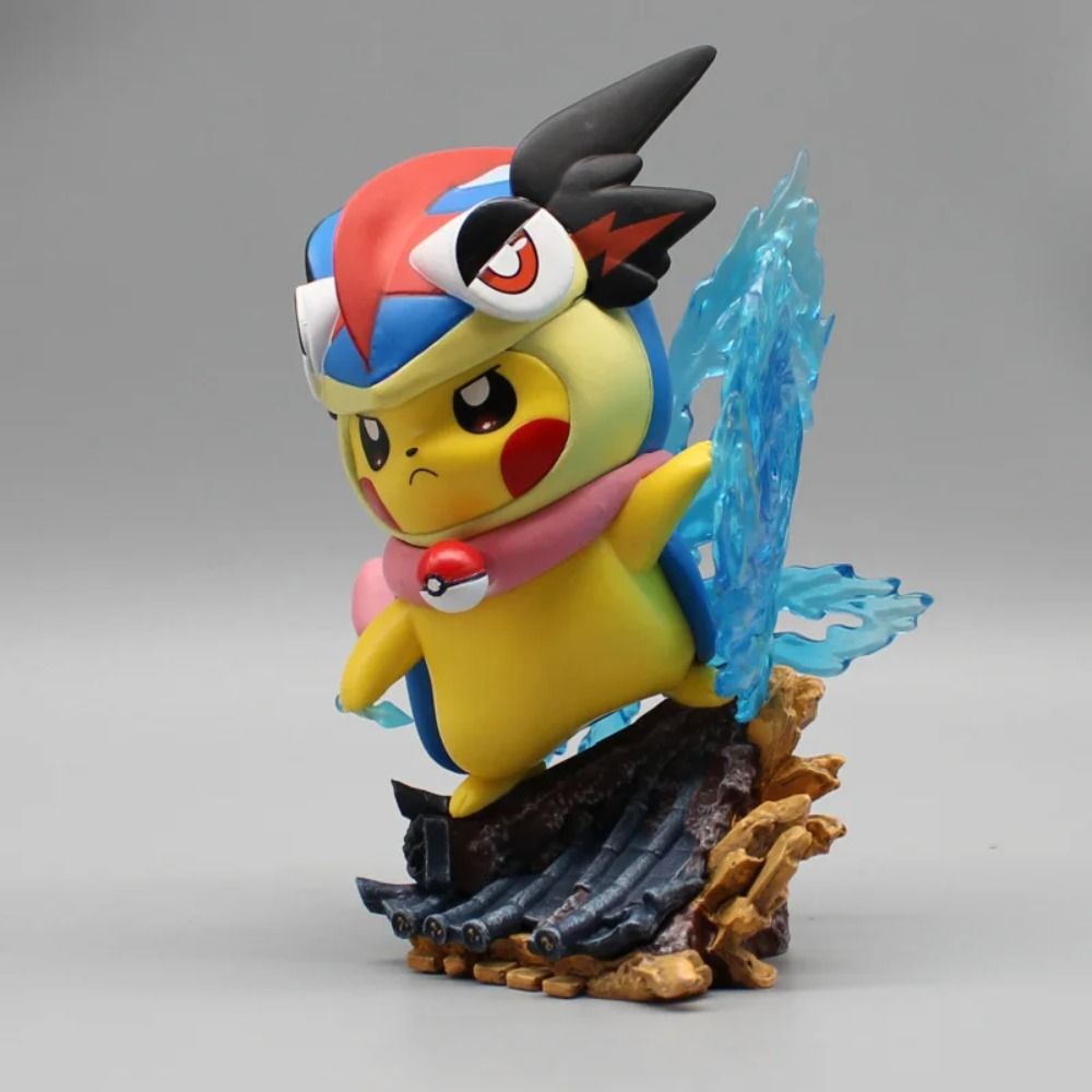 "Pokemon Pikachu Greninja Psyduck Anime Figure GK Kawaii Manga PVC Action Figurine"