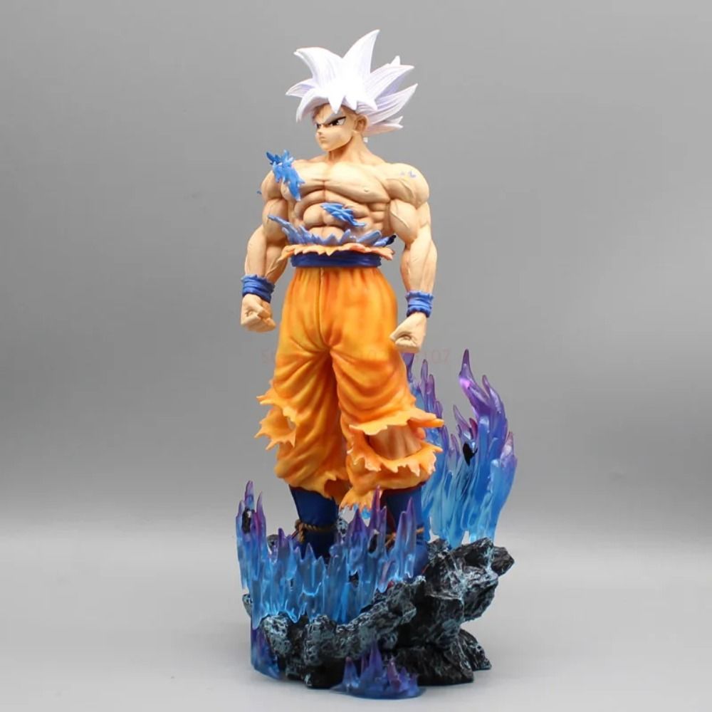 32cm Dragon Ball Z Son Goku Figure GK Super Saiyan Migatte no Gokui Statue - PVC Action Figurine Collectible Model Toy