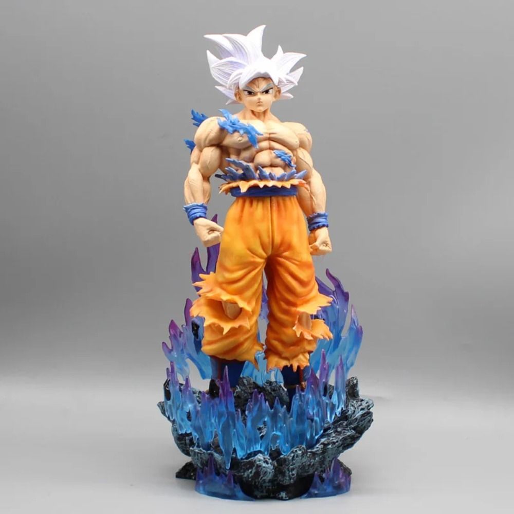 32cm Dragon Ball Z Son Goku Figure GK Super Saiyan Migatte no Gokui Statue - PVC Action Figurine Collectible Model Toy