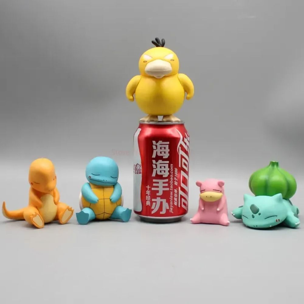 Pokemon Anime Figure GK Kawaii Squad PVC Action Figurine Collectible Model Toy