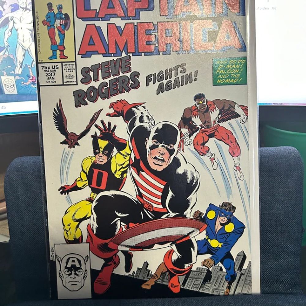 "Captain America Issue 337"