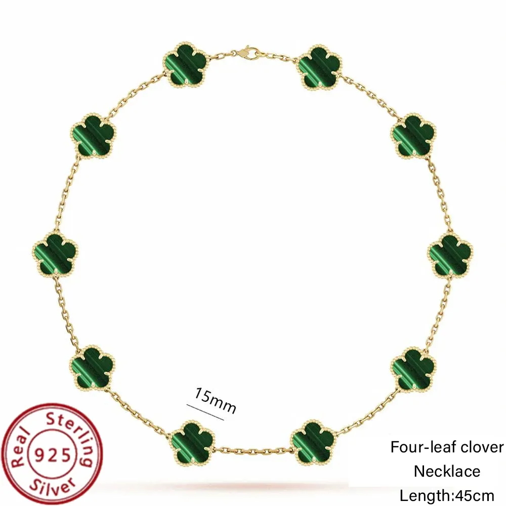 Women Clover Necklace S925 Silver