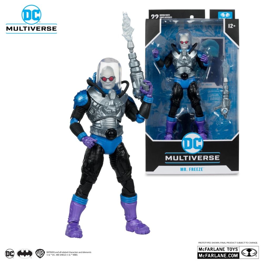 McFarlane Toys Mr. Freeze 7" Action Figure - DC Multiverse - Free Collector Card