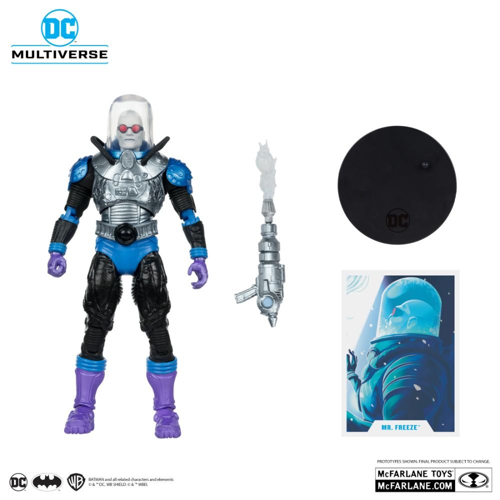 McFarlane Toys Mr. Freeze 7" Action Figure - DC Multiverse - Free Collector Card