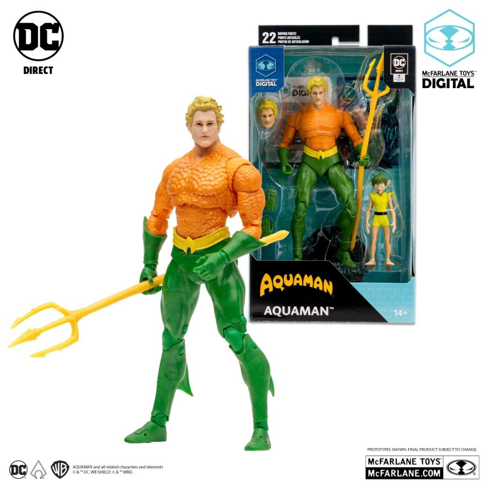 McFarlane Toys Sea King Aquaman (DC Classic) 7-Inch Movable Action Figure