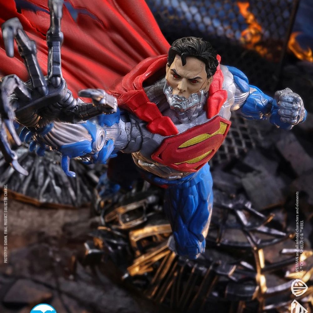 McFarlane Toys Cyborg Superman New 52 DC Multiverse 7-Inch Figure - Collectible Series