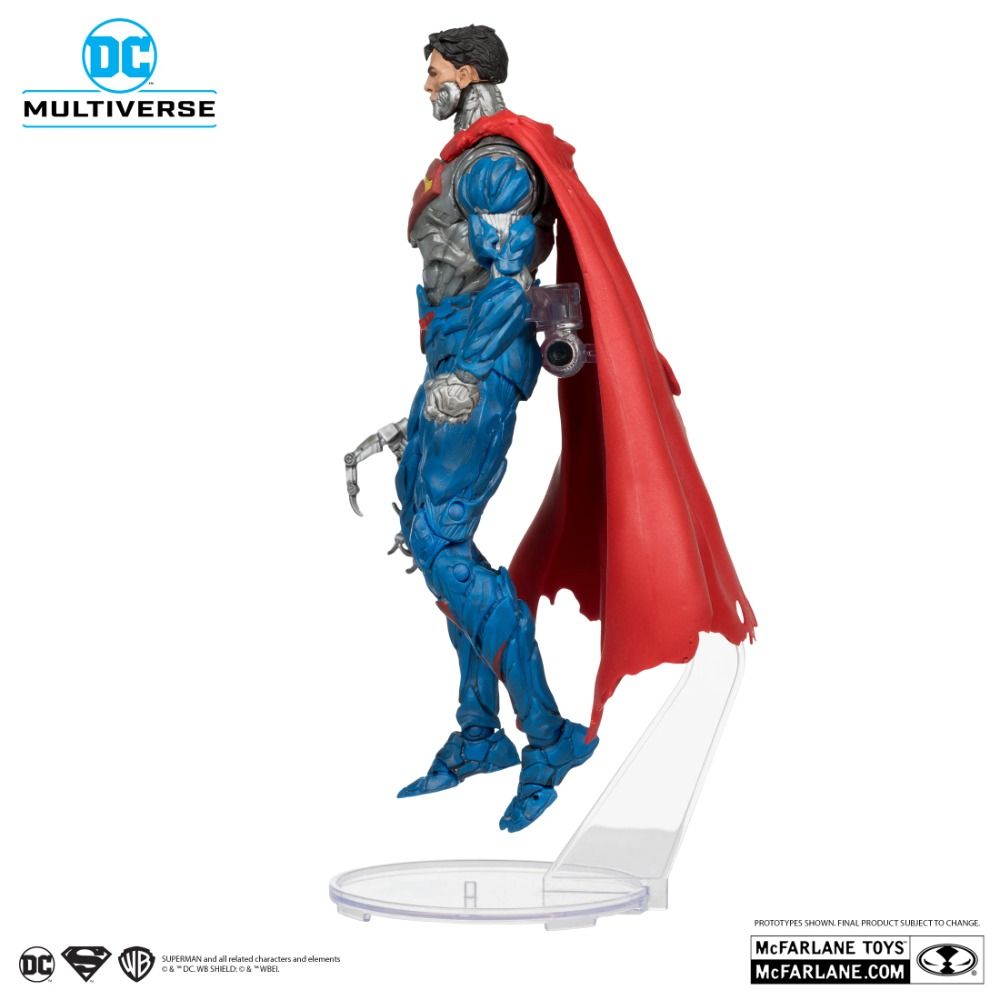 McFarlane Toys Cyborg Superman New 52 DC Multiverse 7-Inch Figure - Collectible Series