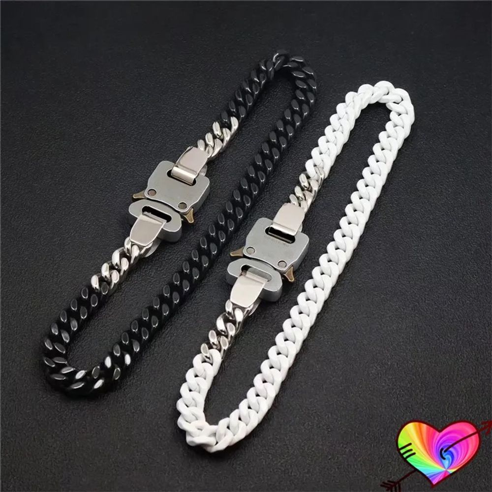 Men Rollercoaster Ceramic Buckle 1017 Choker