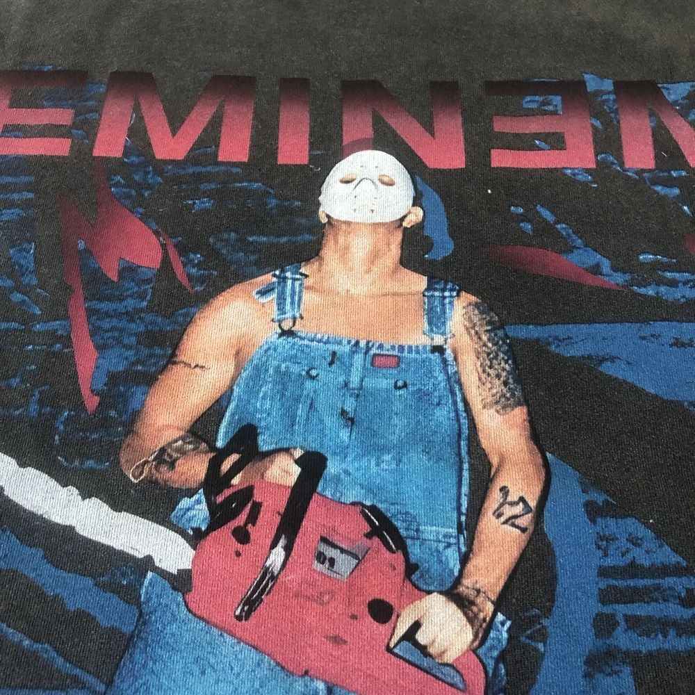 Eminem Streetwear Graphics Vintage Loose Casual Summer Tops