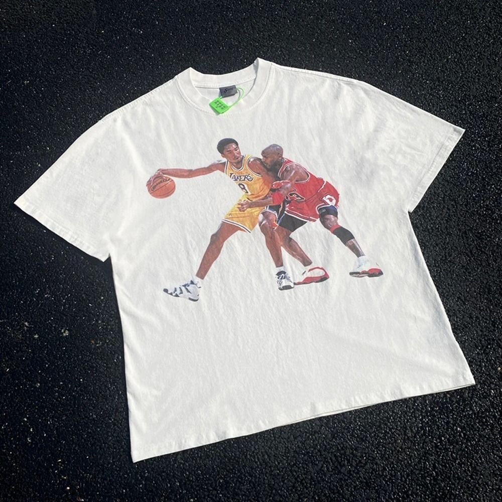 Streetwear Kobe Bryant Jordan Graphics Printed Cotton Tee