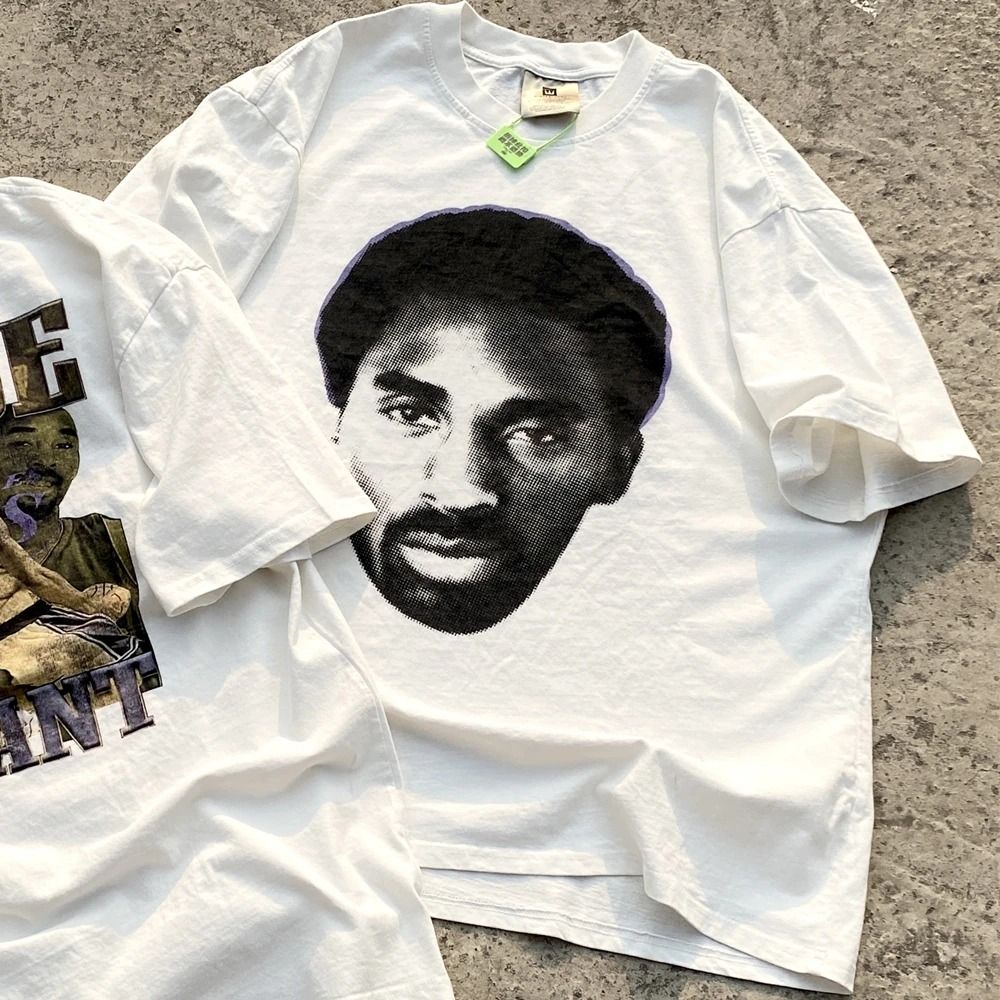 Vintage Kobe Bryant Commemorative Streetwear Tee for Men