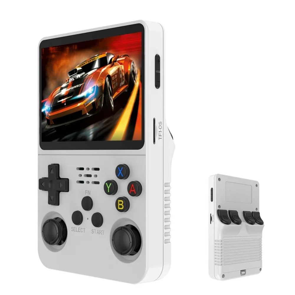 R36S Retro Handheld Video Game Console 3.5" IPS Screen Linux System 64GB