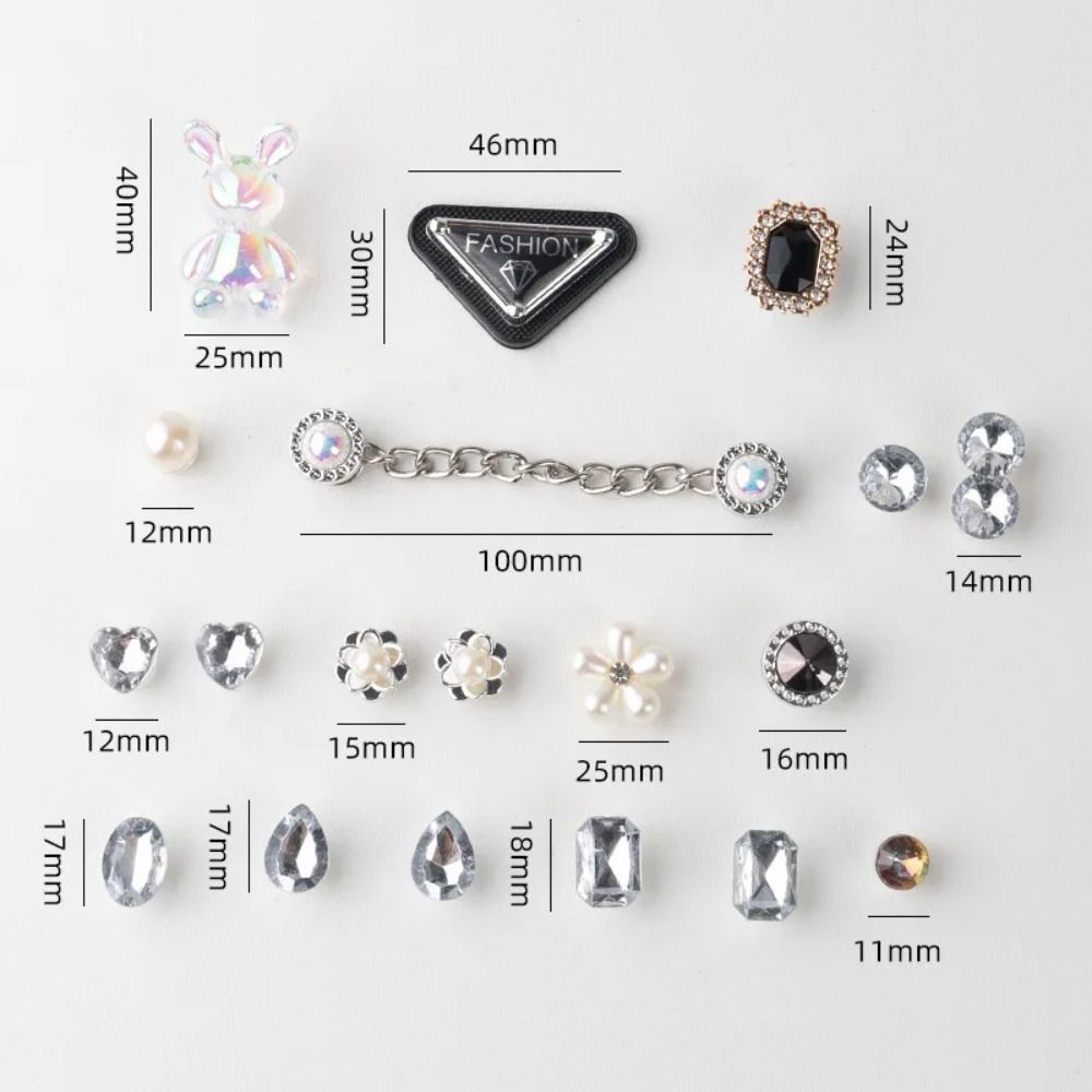 Crystal Shoe Charms for Women or Kids 