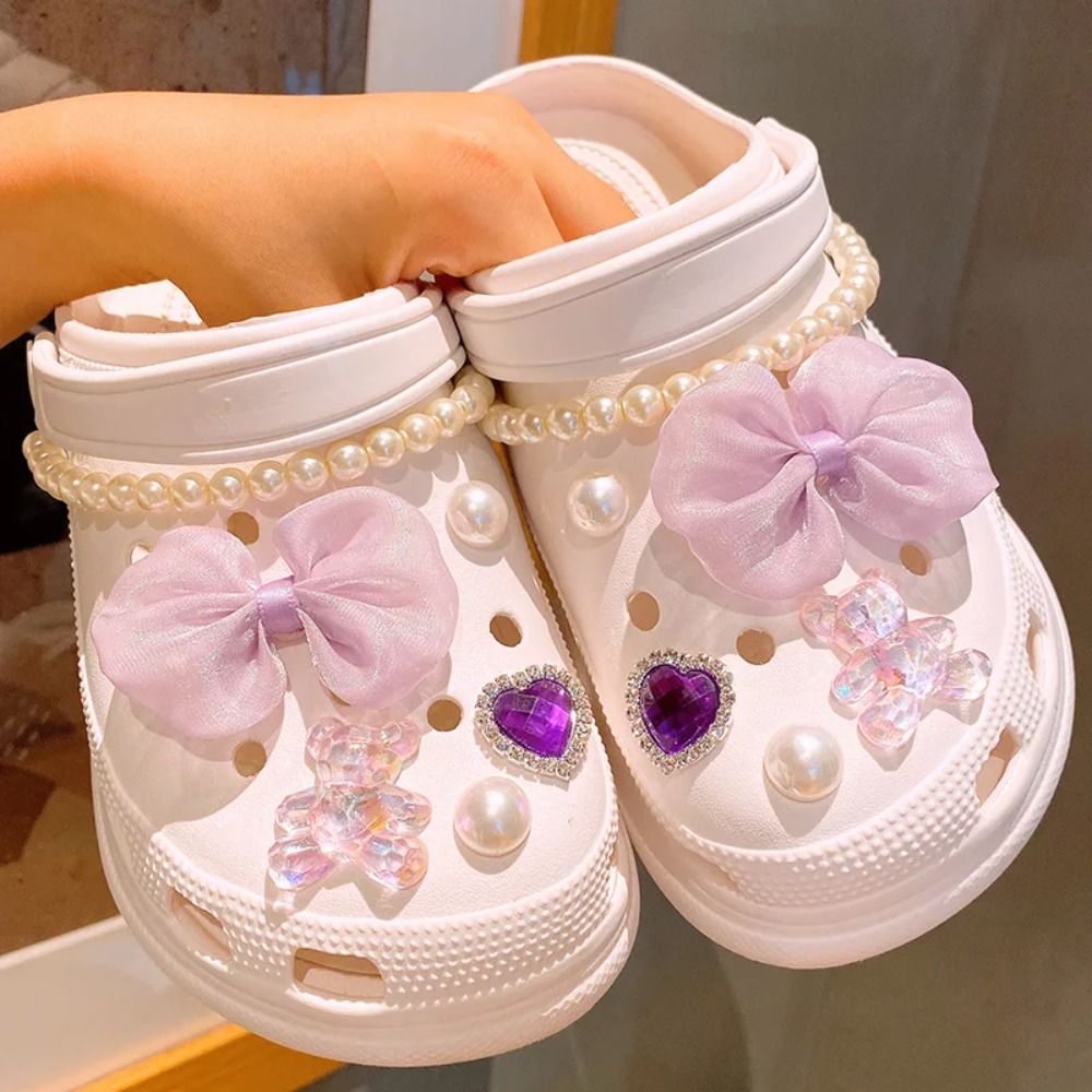 Crocs Bow Pearl Garden Shoe Charms