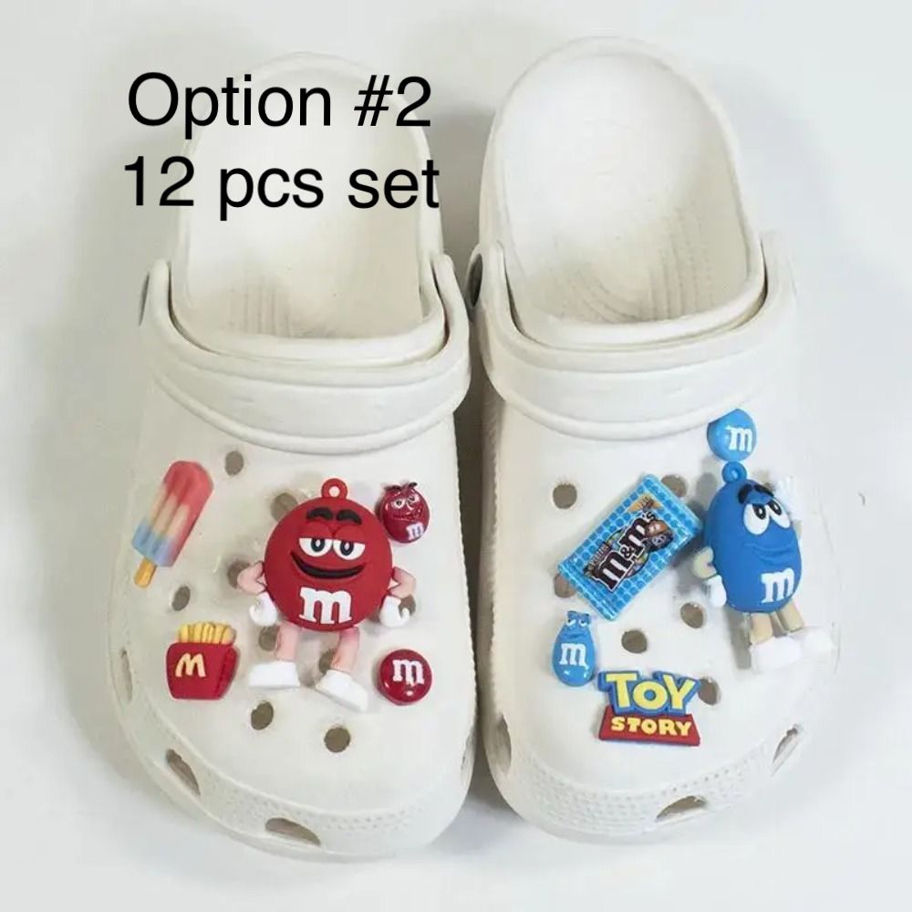 Cute M&M Candy Shoe Charms