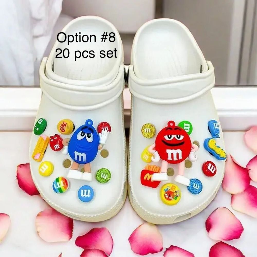 Cute M&M Candy Shoe Charms