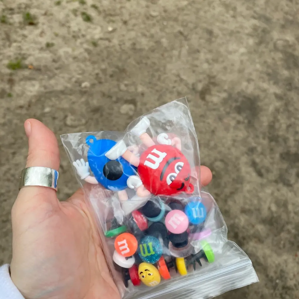 Cute M&M Candy Shoe Charms