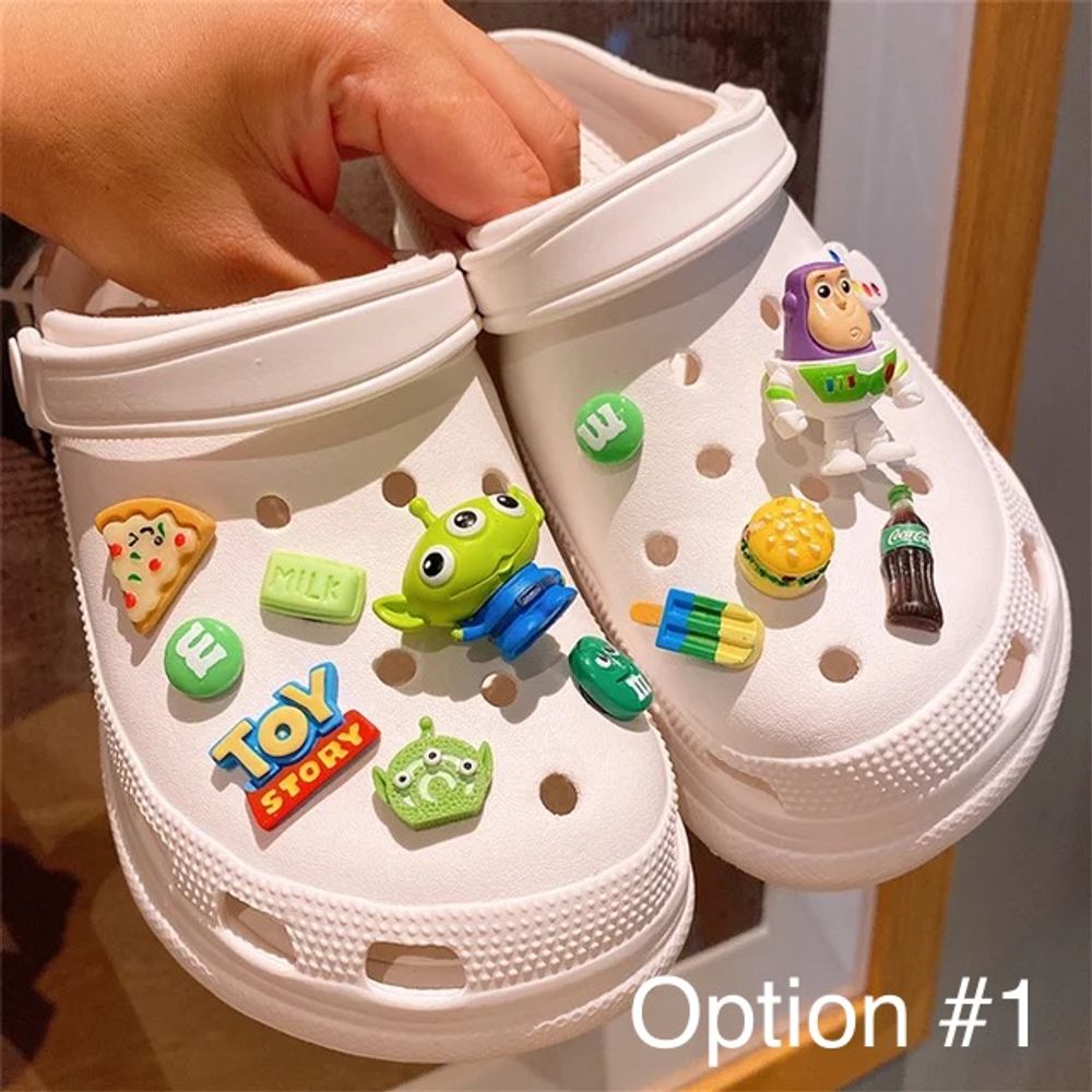 Disney Toy Story 3 Shoe Charms Set