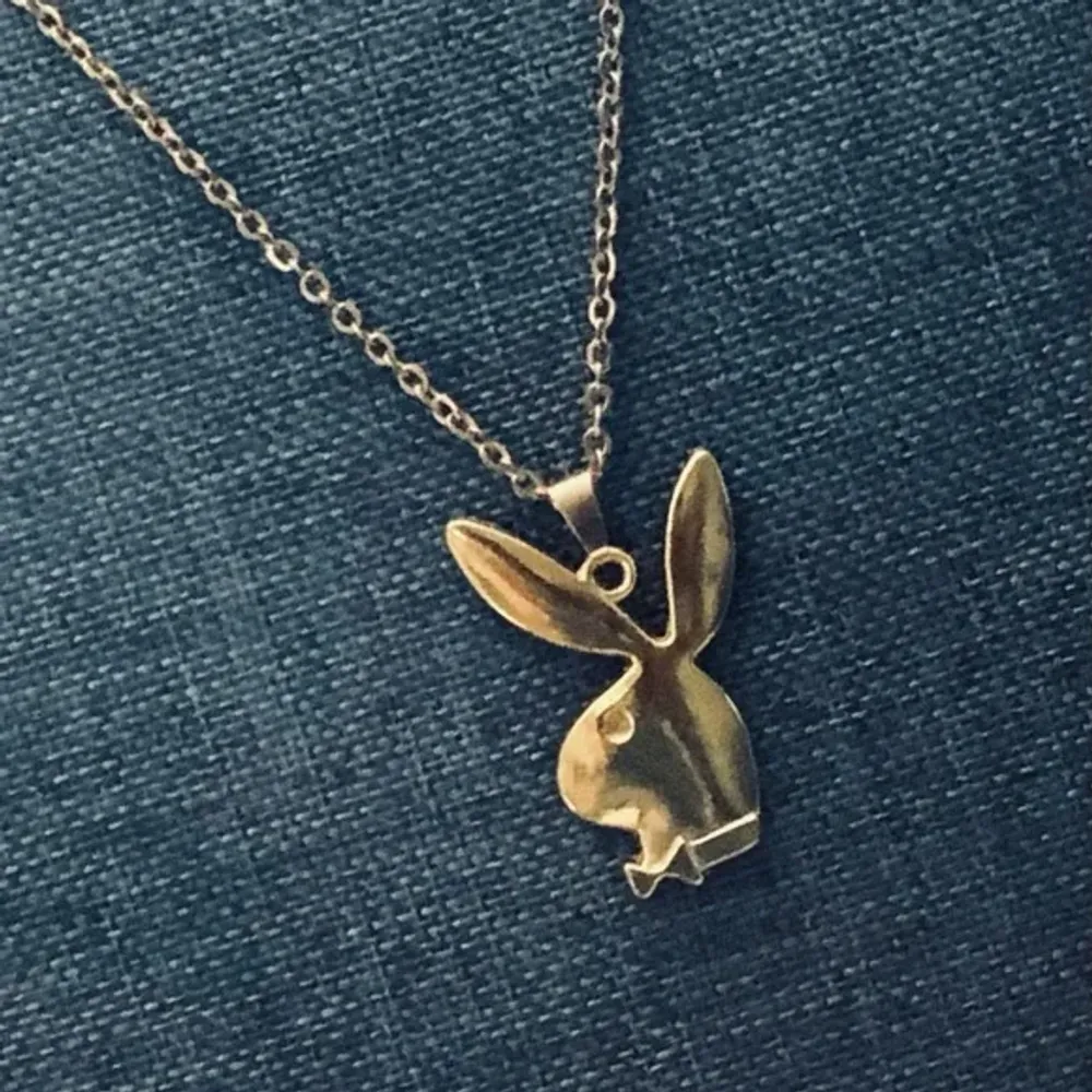 Vintage-Retro Style Silver Gold Playboy Bunny Rabbit Pendant Charm Necklace 